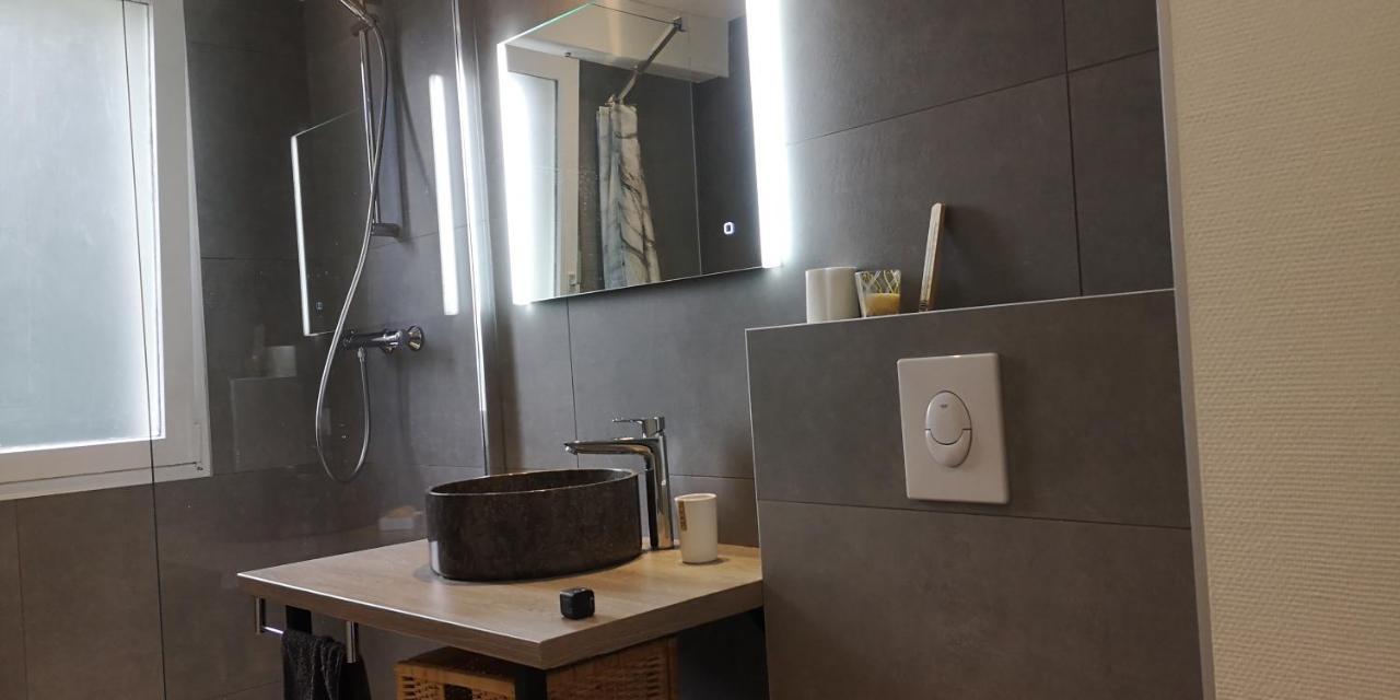 Moderne Et Paisible Studio Avec Balcon 圣阿沃尔德 外观 照片