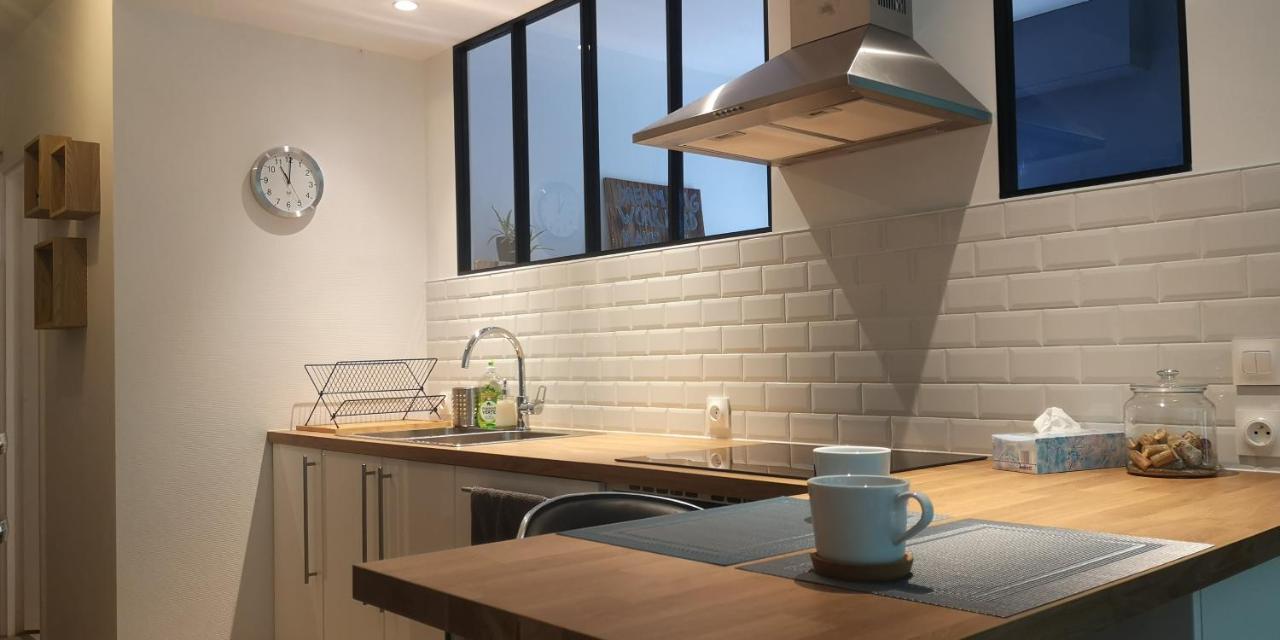 Moderne Et Paisible Studio Avec Balcon 圣阿沃尔德 外观 照片